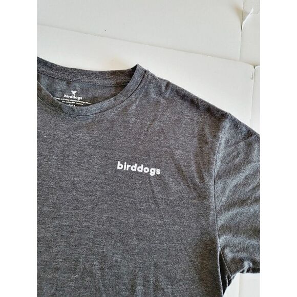 Birddogs Tee Shirt Mens Size XL Grey Short Sleeve Back Logo - Picture 6 of 7
